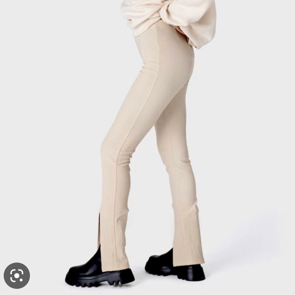 Beige work pants/leggings - Adika
